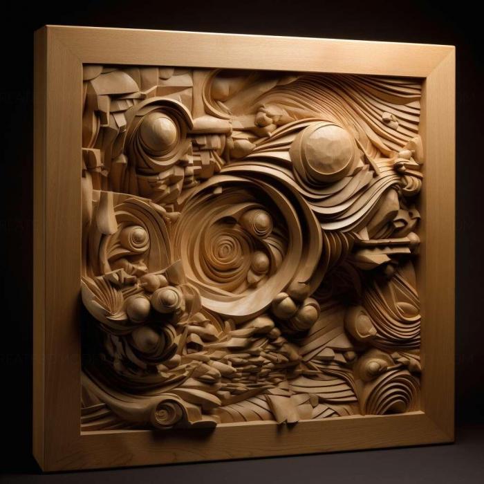 نموذج ثلاثي الأبعاد لآلة CNC 3D Art 